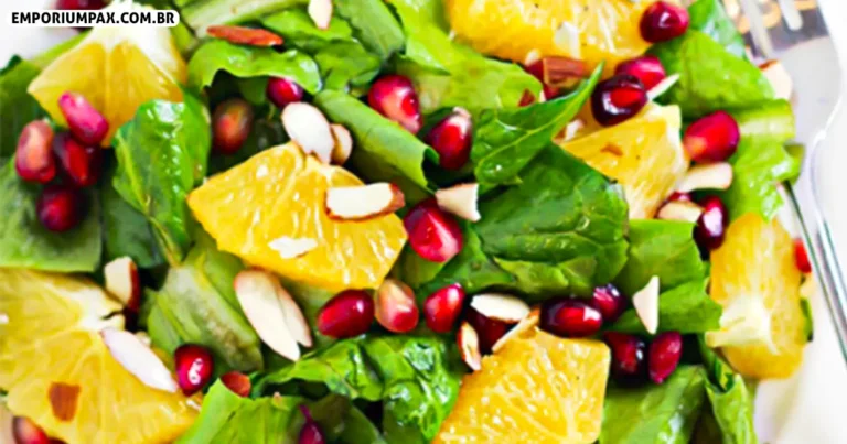 Foto da receita de Salada Verde com Romã