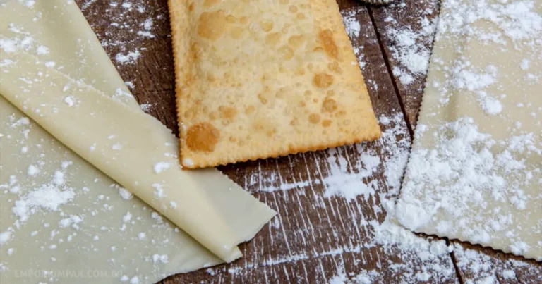 Foto da receita de Massa de Pastel Simples 3 Ingredientes