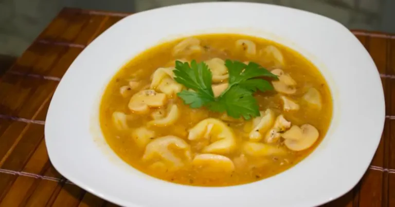 Receita de Sopa de capeletti