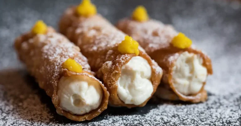 Foto da receita de Cannoli