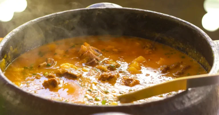 Caldo de Macaxeira com Frango
