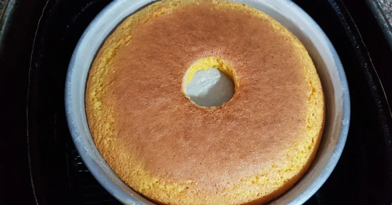 Bolo de Cenoura na Airfryer