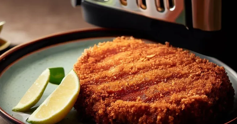Bife à milanesa na Airfryer