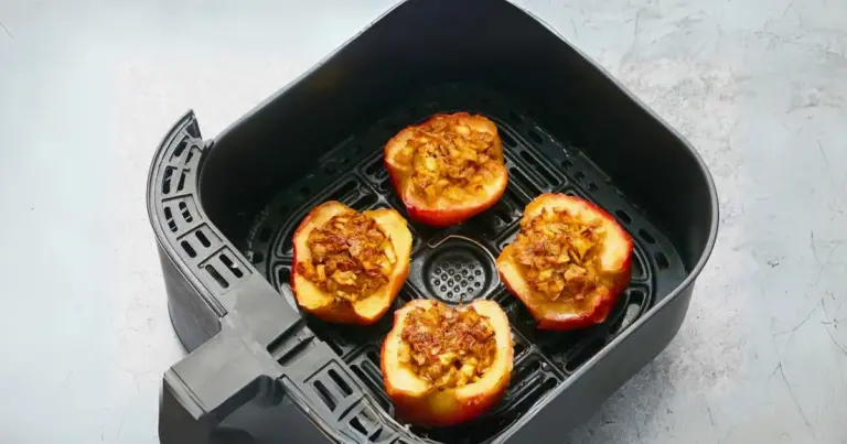 Maçã assada na Airfryer