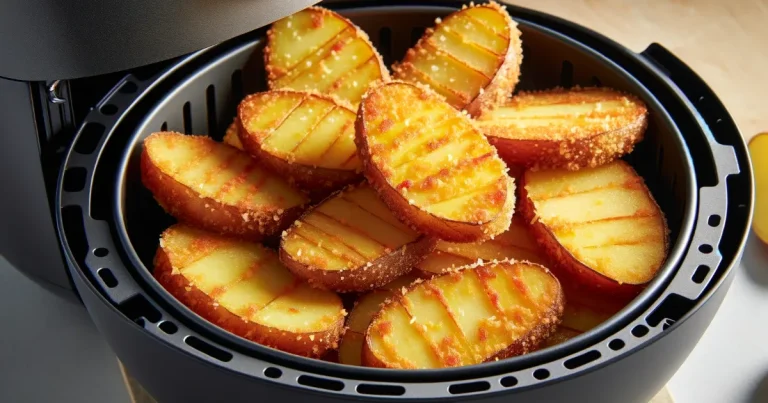 Batata com Crosta de Parmesão na Airfryer