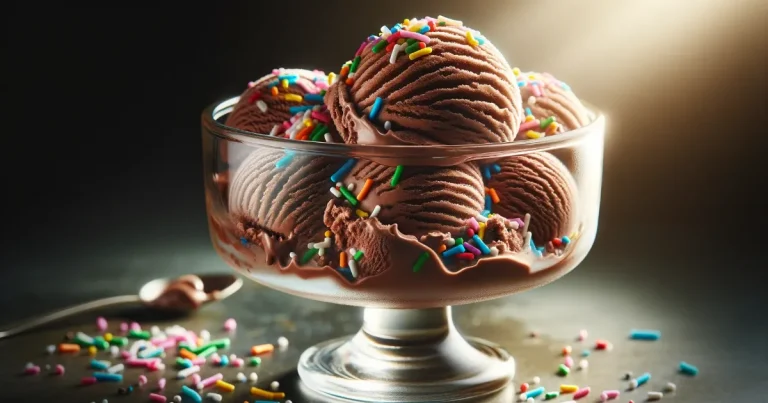 Gelato de chocolate