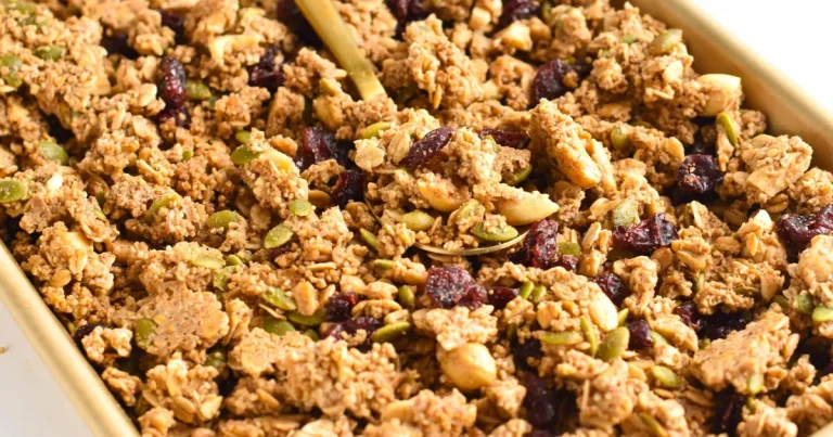 Granola caseira fácil e crocante