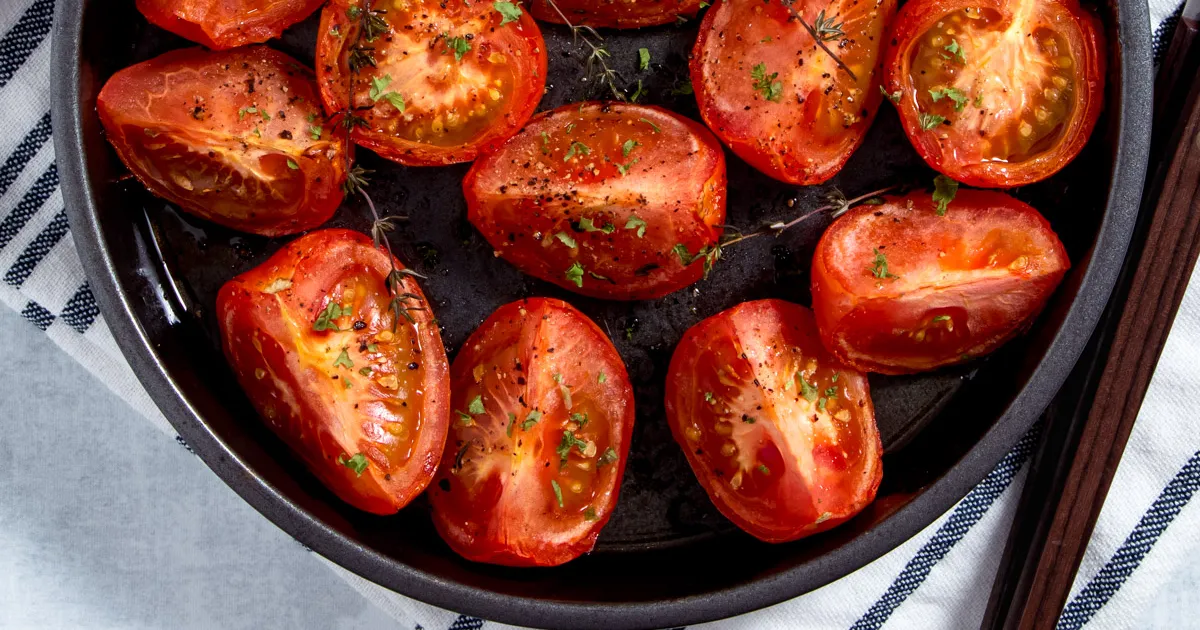  Tomate desidratado na air fryer