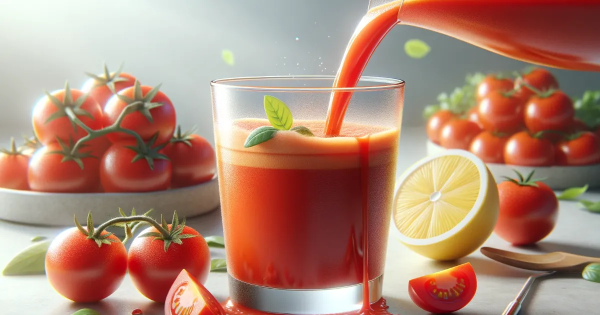  Suco detox e Refrescante de Tomate e Limão