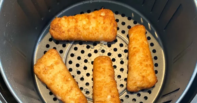 Peixe empanado na air fryer