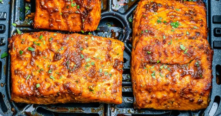 Salmão na Air Fryer