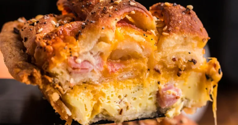 Torta de presunto na Air Fryer