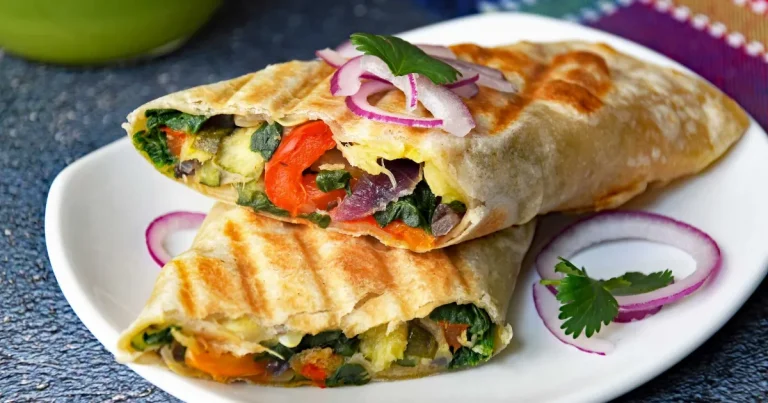 Wrap com Legumes na Air Fryer