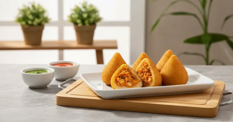 Coxinha Crocante de Mandioca