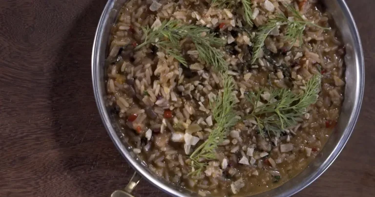Foto da receita de Arroz cremoso com ingredientes da xepa
