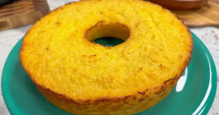 Foto da receita de Bolo de mandioca