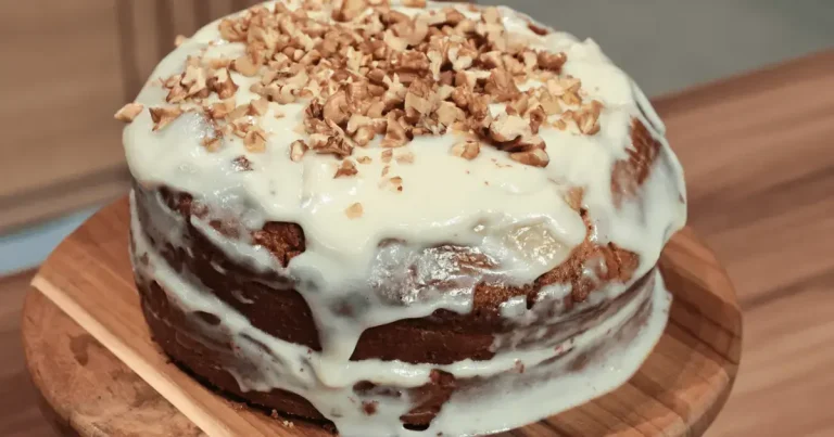 Foto da receita de Bolo de nozes