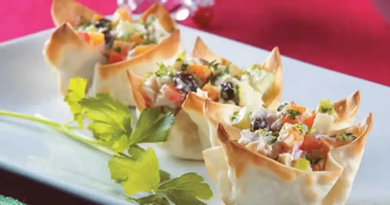 Foto da receita de Cestinhas com salpicão