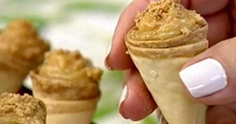 Foto da receita de Cone de doce de leite