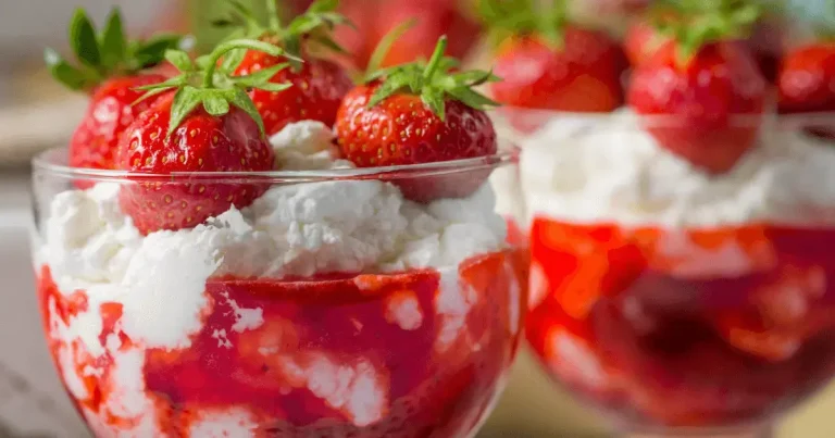 Foto da receita de Creme de morango