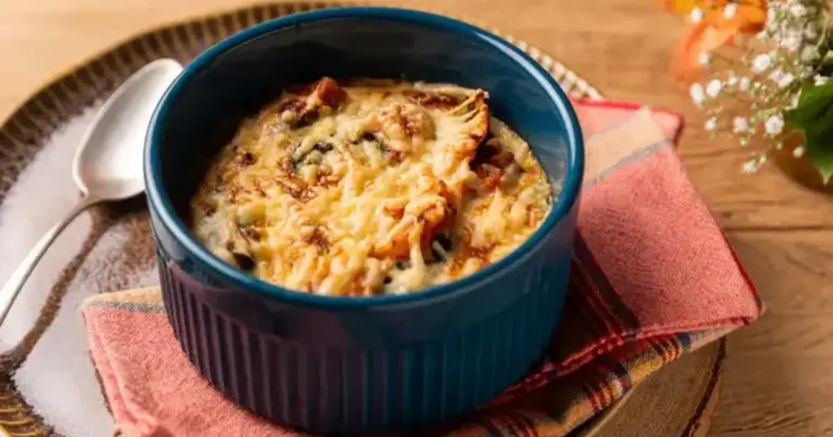 Gratinado de lasanha na air fryer