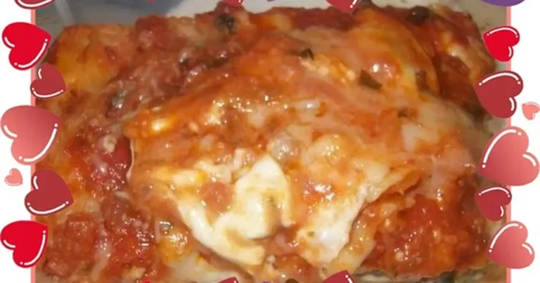 Foto da receita de Lasanha com molho de linguiça Calabresa