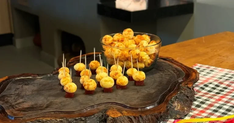 Pipoca de pão de queijo