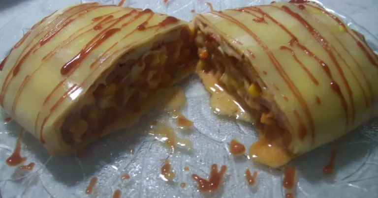 Foto da receita de Rocambole Hot Dog