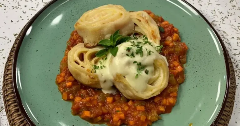 Foto da receita de Rondelli de presunto e queijo