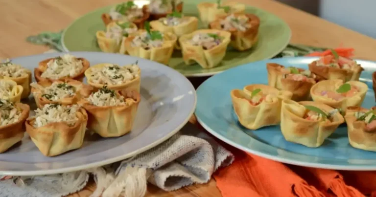 Foto da receita de Tortinha com massa de pastel