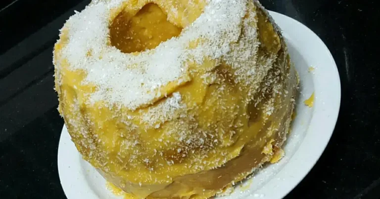 Foto da receita de Bolo de custard