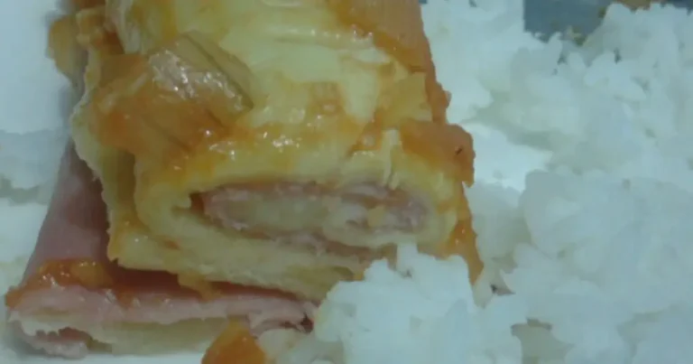 Foto da receita de Canelone Rápido de Presunto e Queijo