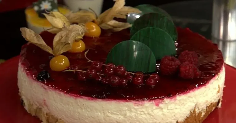 Foto da receita de Cheese Cake de Frutas Vermelhas