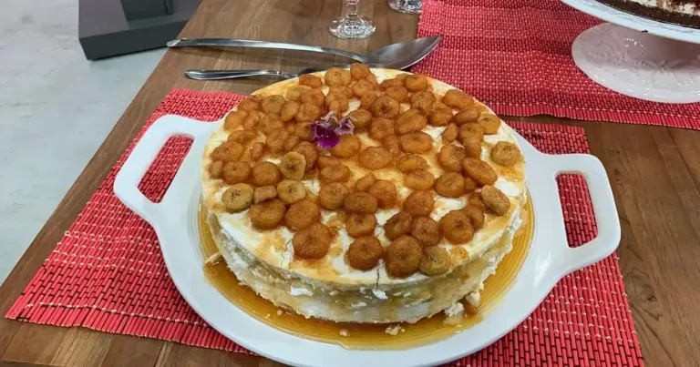 Foto da receita de Cheesecake de banana