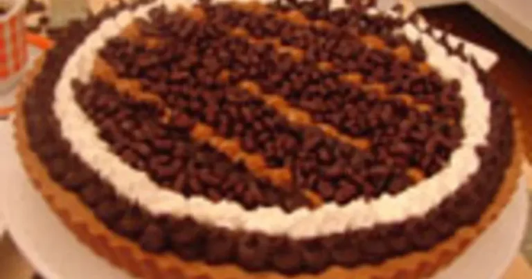 Foto da receita de Cheesecake de Chocolate e Doce de Leite
