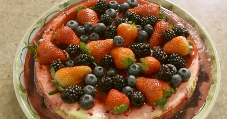 Foto da receita de Cheesecake de Frutas Vermelhas e Raspas de Limão