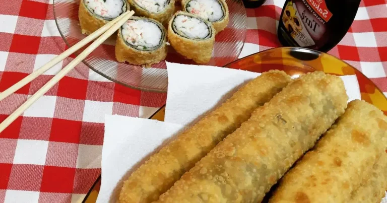Foto da receita de Hot roll com massa de pastel