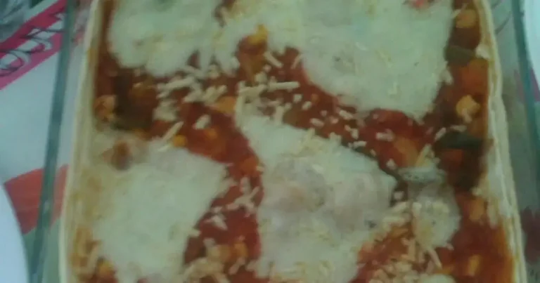 Foto da receita de Lasanha vegetariana