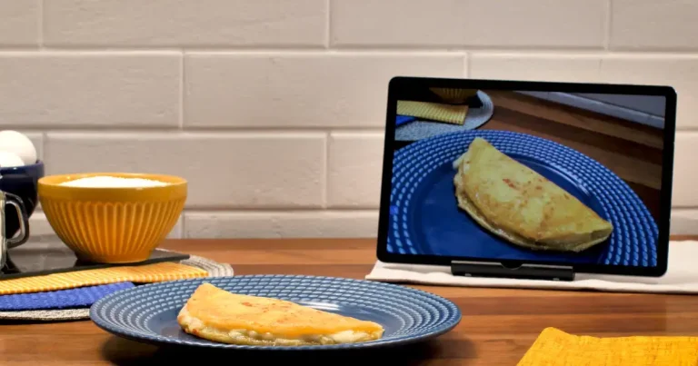 Foto da receita de Pão de queijo de frigideira de tapioca