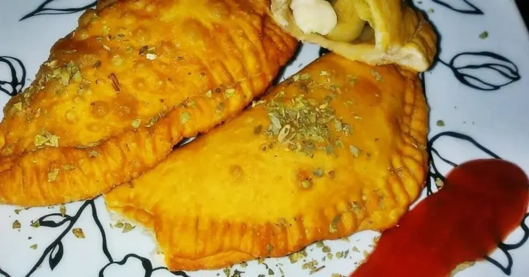 Foto da receita de Pastel vegano simples