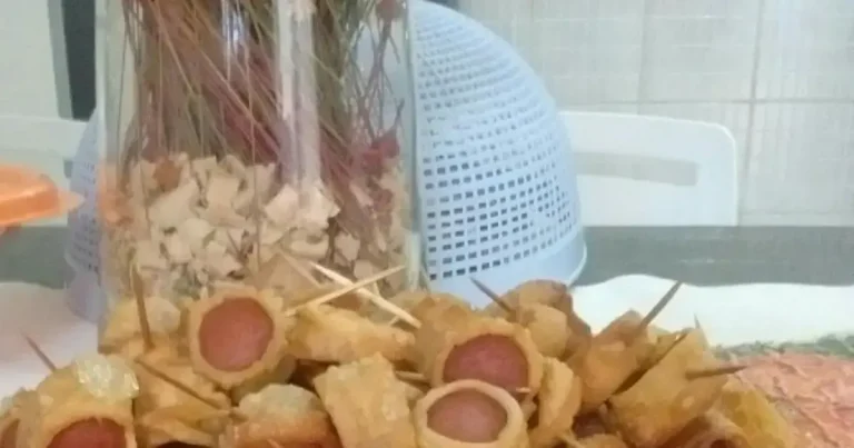 Foto da receita de Petiscos de salsicha