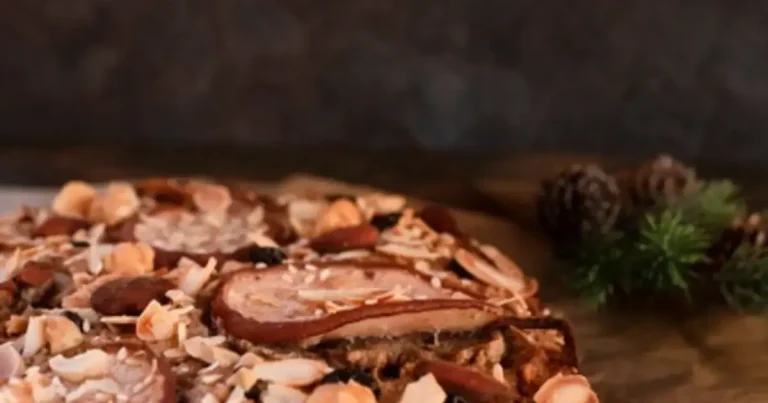 Foto da receita de Polvorone de Chocolate e Peras ao Vinho