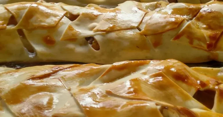 Foto da receita de Strudel de banana