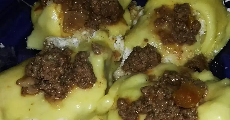 Foto da receita de Tapioca de carne e queijo