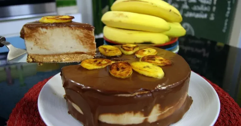 Foto da receita de Torta Cremosa de Banana