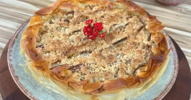 Foto da receita de Torta crocante de maçã