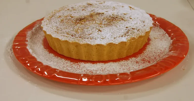 Foto da receita de Torta de Amêndoas e Damasco