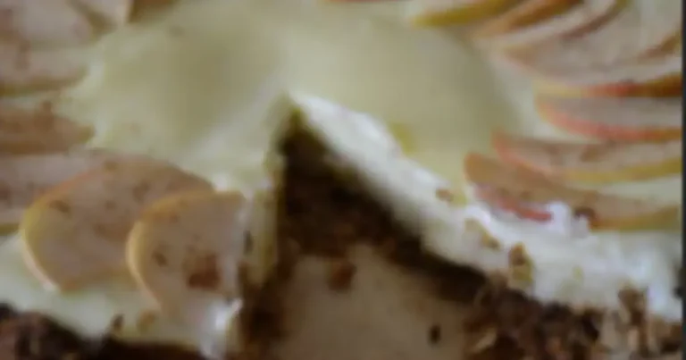 Foto da receita de Torta de Aveia e Maçã