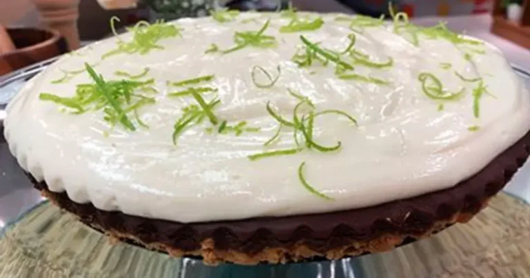 Foto da receita de Torta de Avelã com Creme de Limão