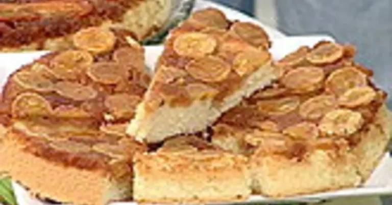 Foto da receita de Torta de Banana Invertida